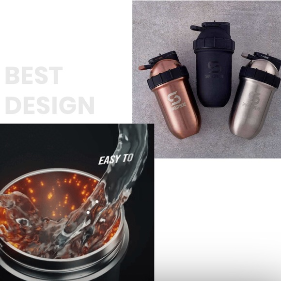 Shakesphere Steel Matte Black Double Wall Tumbler - Picture 7 of 8